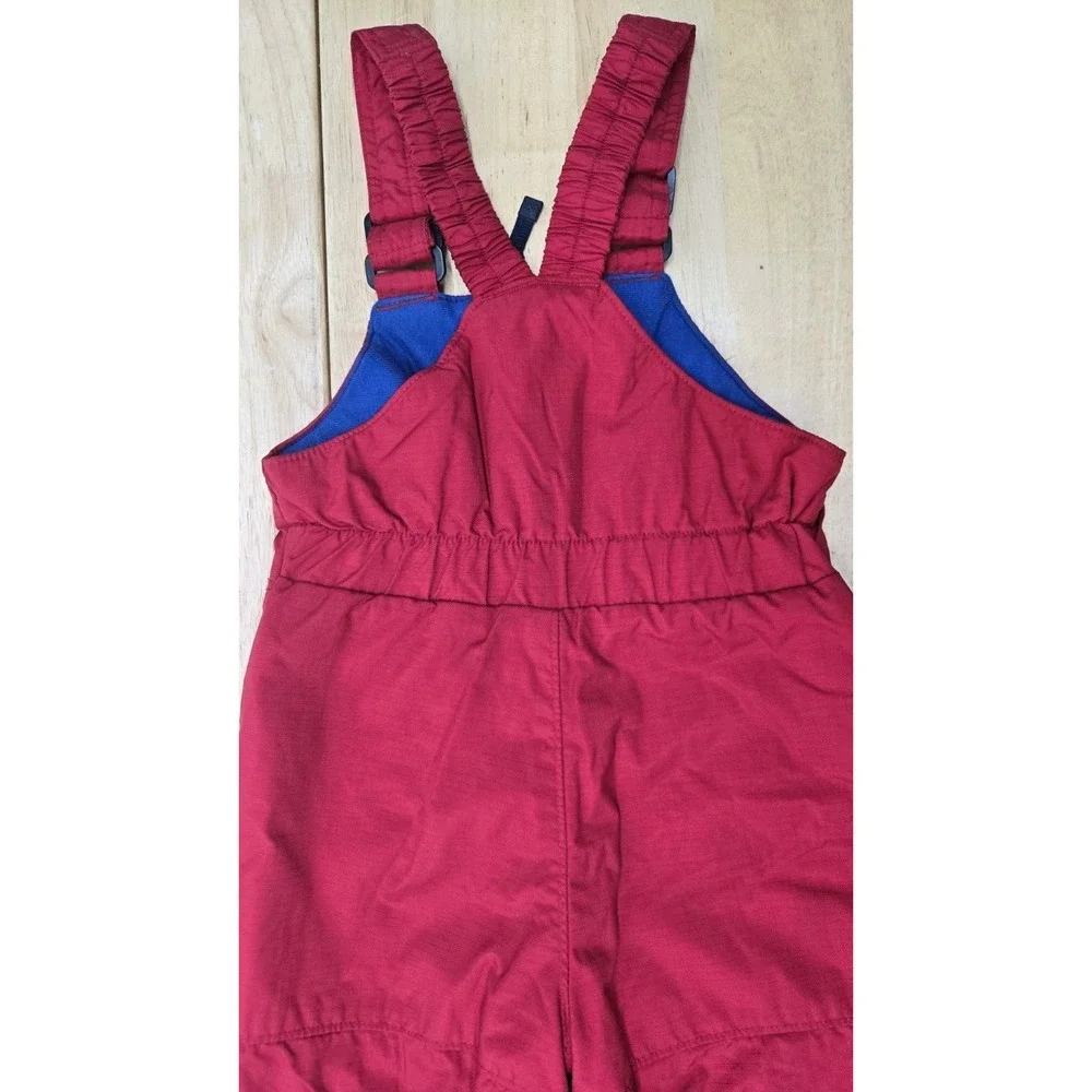Columbia Toddler Snow Pants Bib Size 3T Insulated Red